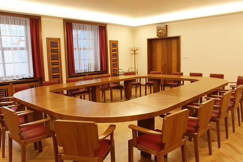 Rekonstruované zasedací sály jablonecké radnice<br />Autor: Archiv magistrátu města Jablonec nad Nisou