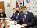 Podepsání smlouvy o spolupráci Libereckého kraje s DofE