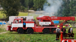 Nehoda nákladního vozu Tatra ve Smržovce