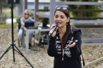 Zpěvačka Magda Malá zpívala v jabloneckém domově U přehrady