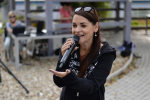 Zpěvačka Magda Malá zpívala v jabloneckém domově U přehrady