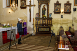 Zahájení sbírky na opravu kostela v Tanvaldě