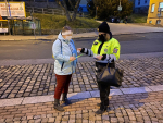 Kampaň policistů a Týmu silniční bezpečnosti Vidět a být viděn v Jablonci a Turnově