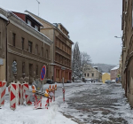 Aktuální stav Podhorské ulice v Jablonci nad Nisou