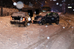Srážka dvou aut v Desné