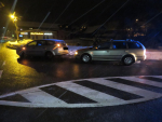 Srážka dvou aut v ulici Jana Švermy ve Smržovce