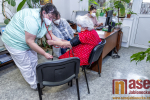 Očkování v domě s pečovatelskou službou v Tanvaldě