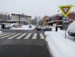 Nehoda v prostoru jablonecké křižovatky ulic Rýnovická, Riegrova a Nemocniční