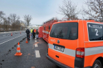 Mobilní odběrový tým HZS na hraničním přechodu v Hrádku nad Nisou-Oldřichově