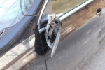 Střet dvou aut v Tanvaldě v ulici Údolí Kamenice