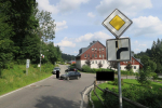 Nehoda dvou osobních aut v Bedřichově