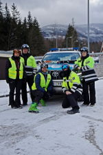 Policiejní hlídky v polském ski areálu Karpacz