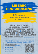 Koncert Liberec pro Ukrajinu