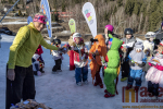 Rej masek ve skiareálu Pionýrka v Tanvaldě