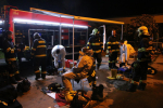 Zásah hasičů v domě v jablonecké ulici Skelná