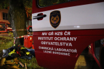 Zásah hasičů v domě v jablonecké ulici Skelná