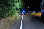 Nehoda s vozidlem Škoda Octavia v obci Huť