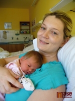 Zuzanka Brunclíková přišla na svět mamince Lucii Brunclíkové dně 28. května 22 minut po 22 hodině.