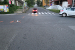Dopravní nehoda v Jablonci nad Nisou v prostoru křižovatky ulic Riegrova, Nemocniční a Rýnovická
