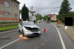 Dopravní nehoda na silnici první třídy ve Smržovce