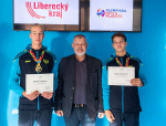 Ocenění mladých reprezentantů Libereckého kraje na letošních letních olympijských hrách dětí a mládeže