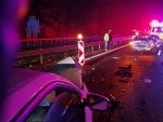 Dopravní nehoda v Jeřmanicích na silnici 1/35 směrem na Turnov