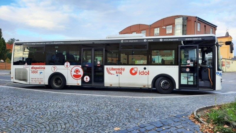 Nové polepy krajských autobusů<br />Autor: Archiv KÚ Libereckého kraje