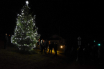 Vánoční strom a betlém rozsvítili i v Loužnici