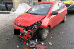Dopravní nehoda v Jablonci nad Nisou v ulici 28. října
