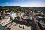 Jablonec nad Nisou z radniční věže