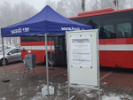 Volby prezidenta ČR, druhé kolo, lidé s covidem mohou volit na mobiních stanovištích.