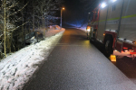 Opilý řidič při vyhýbání s autobusem skončil v Bedřichově mimo silnici