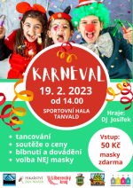 Dětský karneval 19. 2.