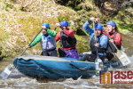 Raftingové závody O pohár obce Plavy a závody MČR v raftingu R4