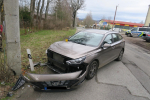 Nehoda vozidla Hyundai i30 v Nové Vsi nad Nisou