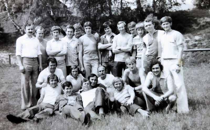 Zakladatelé fotbalu v Plavech<br />Autor: Archiv TJ Sokol Plavy