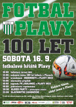 Oslavy 100 let fotbalu v Plavech