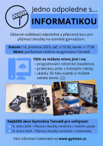 Gymnázium Tanvald zve na Den otevřených dveří