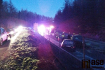 Nehoda na silnici první třídy č. 65 mezi Jabloncem nad Nisou a silnicí na obec Rádlo