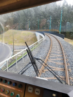 Zkušební jízda tramvaje po nové trati do Jablonce nad Nisou