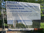 Pokládání nové lávky 29. dubna 2025