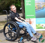 Předání vozíku pro Danečka