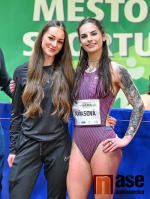 Klára Kaděrová s nejrychlejší ženou ČR současnosti, Kateřinou Maňasovou