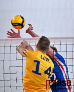 Volejbalové mezistátní utkání Česko - Švédsko 3:1