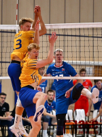Volejbalové mezistátní utkání Česko - Švédsko 3:1