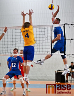 Volejbalové mezistátní utkání Česko - Švédsko 3:1