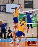 Volejbalové mezistátní utkání Česko - Švédsko 3:1