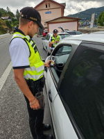 Dopravně bezpečnostní akce na konci letních prázdnin