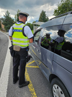 Dopravně bezpečnostní akce na konci letních prázdnin