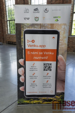 Představení aplikace Venku.app s lokalitou v okolí Josefova Dolu